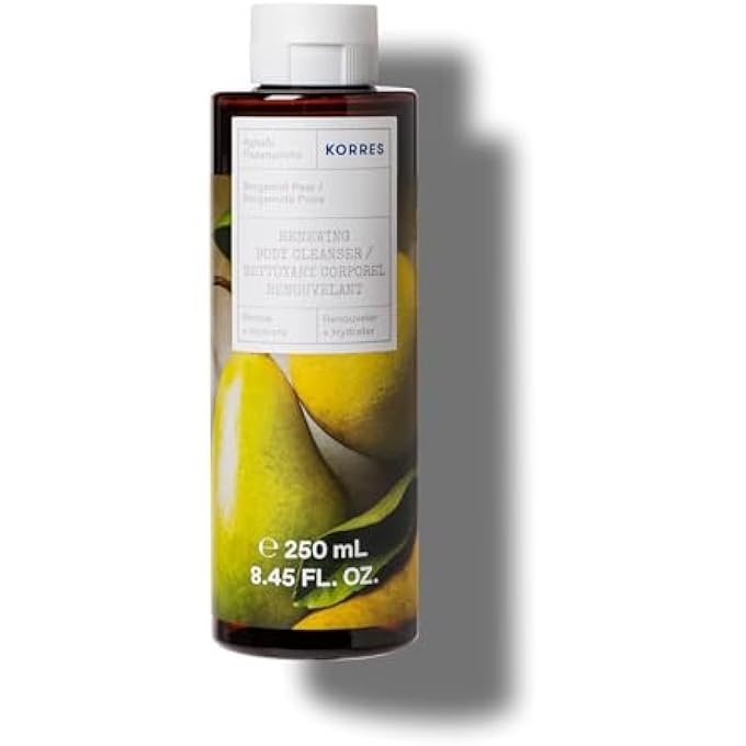KORRES BERGAMOT PEAR RENEWING BODY CLEANSER, 250 ML (PACK OF 1) - Image 1