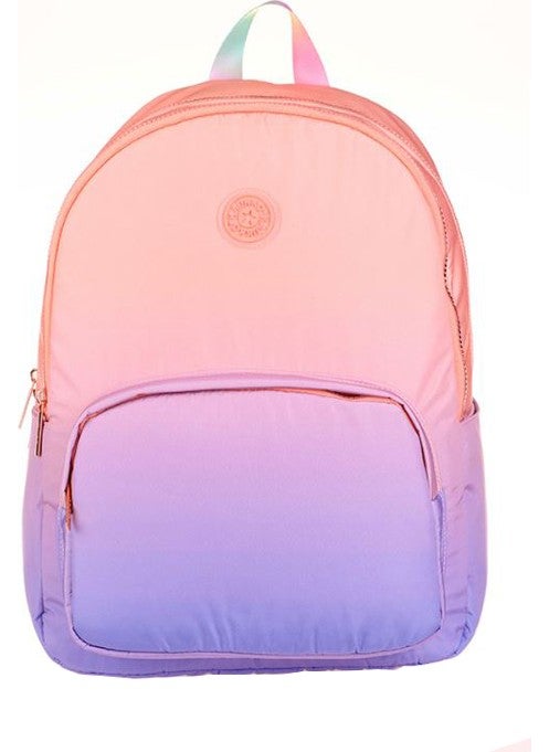 KAUKKO - Rainbow Backpack Salmon K1758 - Image 1