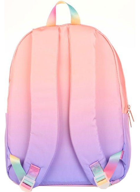 KAUKKO - Rainbow Backpack Salmon K1758 - Image 1