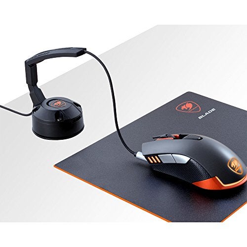 Cougar gaming CGR-XXNB-MB1 Cougar Bunker Gaming Mouse Bungee, Black with an Orange Cougar Symbol - Image 3