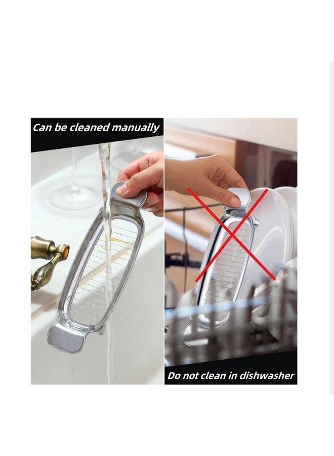 هومستر قطع الجبن من الفولاذ المقاوم للصدأ ومقطع الزبدة -أداة غذائية للمطبخ متعدد الوظائف للجبن والزبدة - Image 5