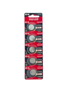 5-Pieces Maxell CR1620 Lithium 3V (maxell) Japan Batteries