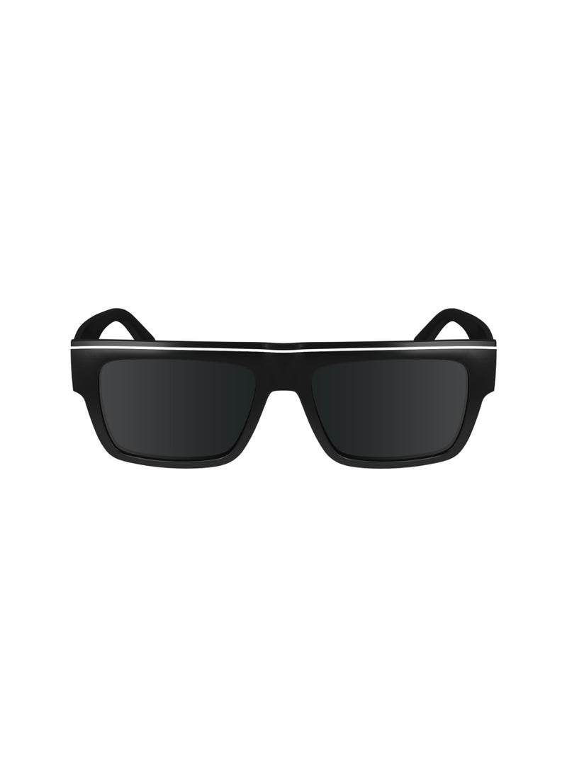Calvin Klein Jeans FULL RIM BIO INJ-G820 MODIFIED RECTANGLE CALVIN KLEIN JEANS SUN CKJ24603S  5517 (001) BLACK  - Image 1