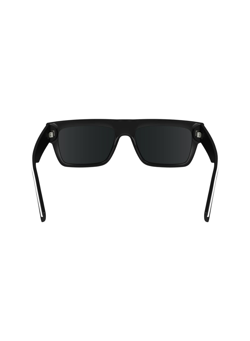 FULL RIM BIO INJ-G820 MODIFIED RECTANGLE CALVIN KLEIN JEANS SUN CKJ24603S  5517 (001) BLACK