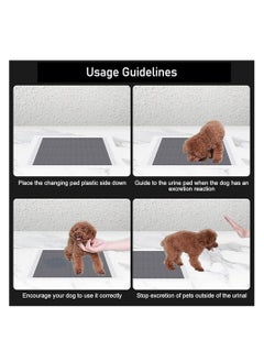 NNC PETS Pet toilet training mat, 5-Layer Leak-Proof Pee Pads for Medium dogs, Tear-resistant and Odor controlled, 50Pcs Charcoal deodorizing disposable Pet Pads for Indoor use, Comfortable mat, 60 cm (White)  - Image 4