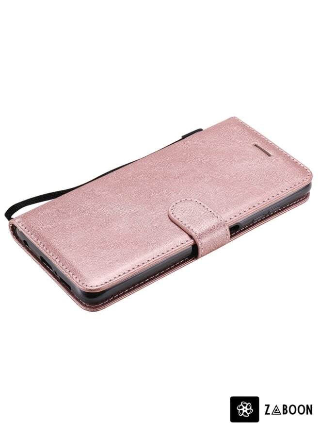 Zaboon - Protective Case Cover For Xiaomi Poco X3 NFC Solid Color Horizontal Flip Protective Leather Case with Holder & Card Slots & Wallet & Photo Frame & Lanyard - Image 1