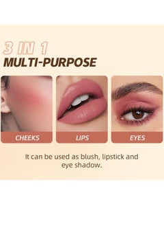 QiBest Highlighting Color Silky Powder Blusher Stick Natural Glow Silly Blusher Light and Soft Feeling The Apply On Your Face #01  - Image 5