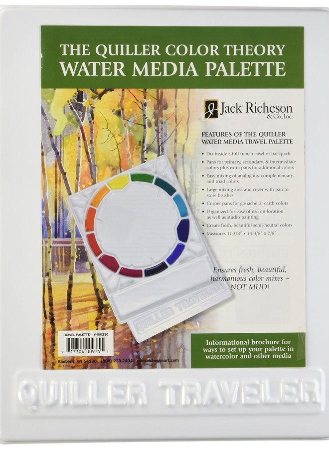 Jack Richeson Quiller Covered Travel Palette