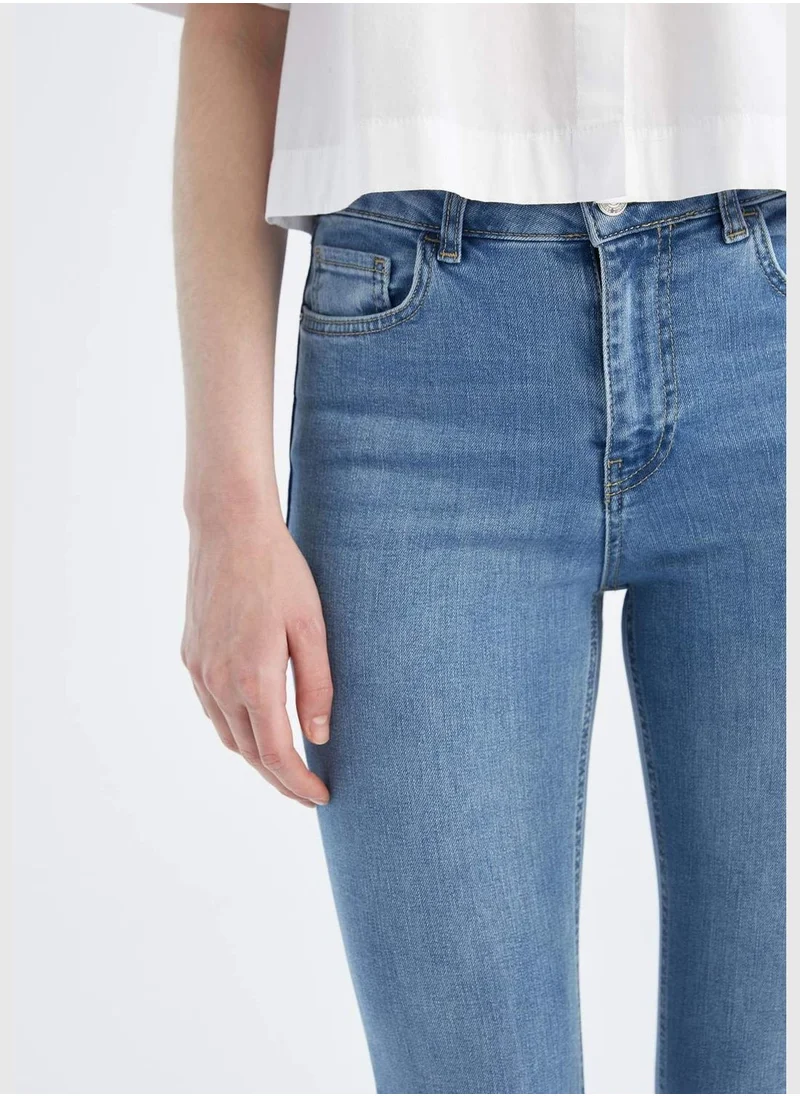 DeFacto Skinny Fit Straight Leg Ankle Jeans