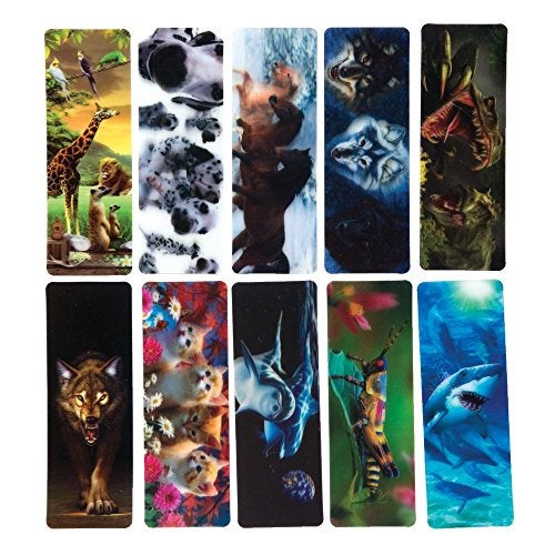 Geddes Raymond Geddes 3D Lenticular Book Marks (Pack of 50) - Image 3