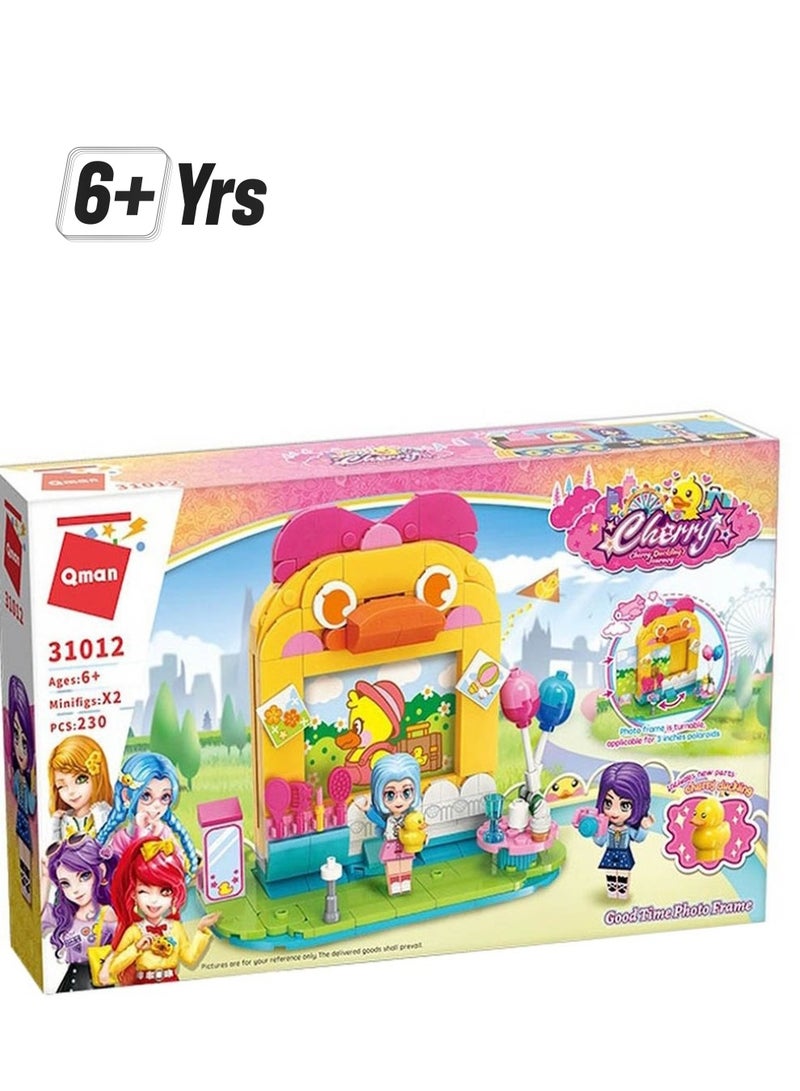 Qman Qman Good Time Photo Frame (230 PCS) - Creative Photo Frame Building Set for Kids and Decor Lovers  - Image 1