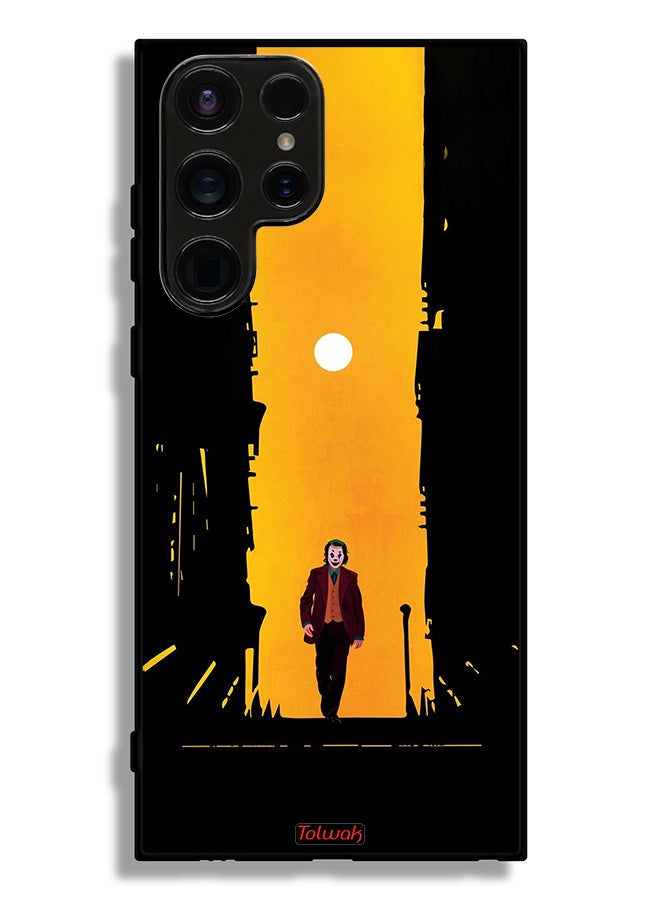 Tolwak Samsung Galaxy S23 Ultra 5G Protective Case Cover Joker Abstract Digital Artwork - Image 3