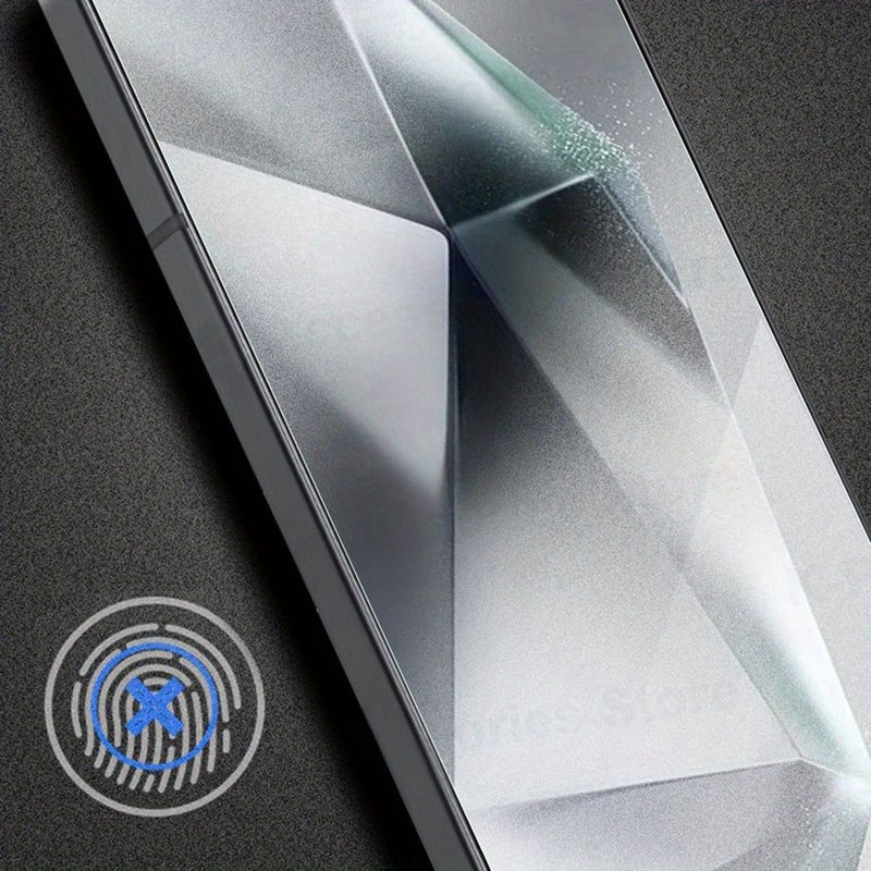 4pcs Matte Screen Protectors Designed For Galaxy S26 Plus S25 Plus S24 Ultra S23fe S22 S21 Plus With Edge Protection Scratch Resistance Easy Installation - Image 2