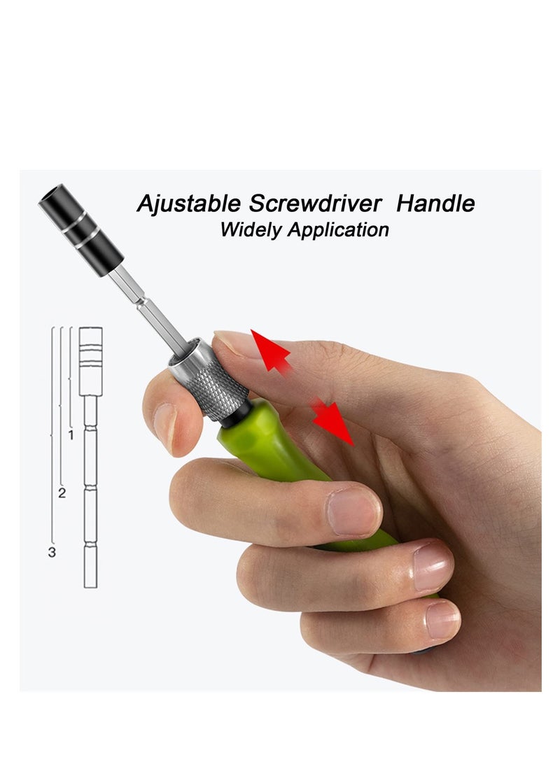 AROAQ Precision Screwdriver Set, Professional Magnetic Screwdriver Repair Tool Kit with Case for Electronics, PC, Cellphone, Laptop, Watch, Camera, Toys ( 16 PCS IN 1) - Image 3