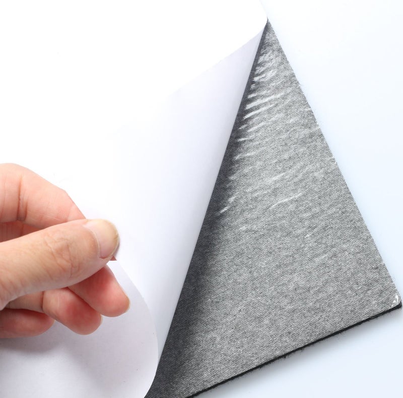 Reriver 6"" X 8"" X 1/5"" Thick Heavy Duty Felt Sheets - 8 Sheets (Black) - Image 4
