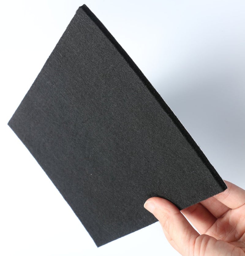Reriver 6"" X 8"" X 1/5"" Thick Heavy Duty Felt Sheets - 8 Sheets (Black) - Image 5