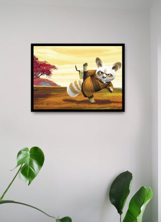 Wall Posters with Master Shifu from Kung Fu Panda Picture and Black Frame - Wall Arts Home Décor Photo Frames - 40x55cm by Spoil Your Wall - pzsku/ZC297488804AAD087B744Z/45/_/1701102579/0e3740ab-4d80-4b84-a70d-9c2b29ba597c