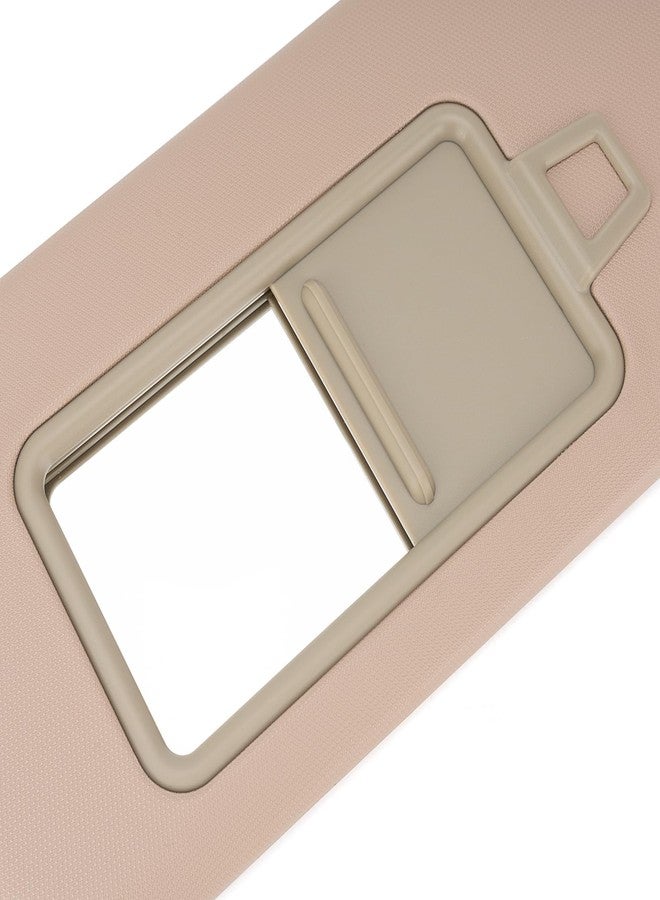 Xiaoyudou Left Driver Side Sun Visor Compatible with 2016 2017 2018 2019 Hyundai Elantra AD Replaces # 85210-F0100TTX (Beige) - Image 4