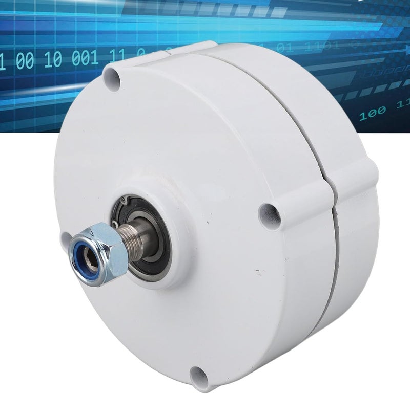12V 3 Phase AC Permanent Magnet Alternator Compact Portable Electric Motor Generator for Vertical or Horizontal Wind Turbines (200W) - Image 5