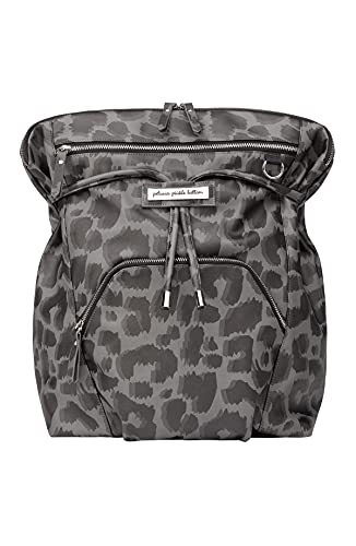 Petunia Pickle Bottom Cinch Convertible Backpack - Baby Bag - Baby Diaper Bag for Parents - Baby Backpack Diaper Bag - Stylish, Spacious, Secure Backpack for Busy Modern Moms & Dads - Shadow Leopard - Image 1