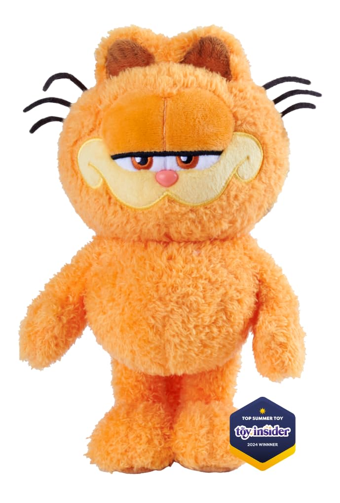 Goliath Classic Garfield 8" Plush | Charming Character Detail | Soft and Huggable | Great Gift Or Addition to Your Collection | Garfield Movie | Ages 3+ - Image 4