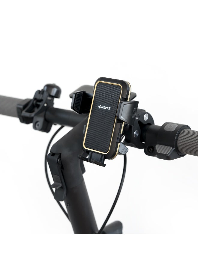 NAVEE Scooter Phone Holder – Universal Mount for E-Scooter, Bicycle, and Electric Vehicle – Anti-Slip, Durable, Easy Assembly - Image 5