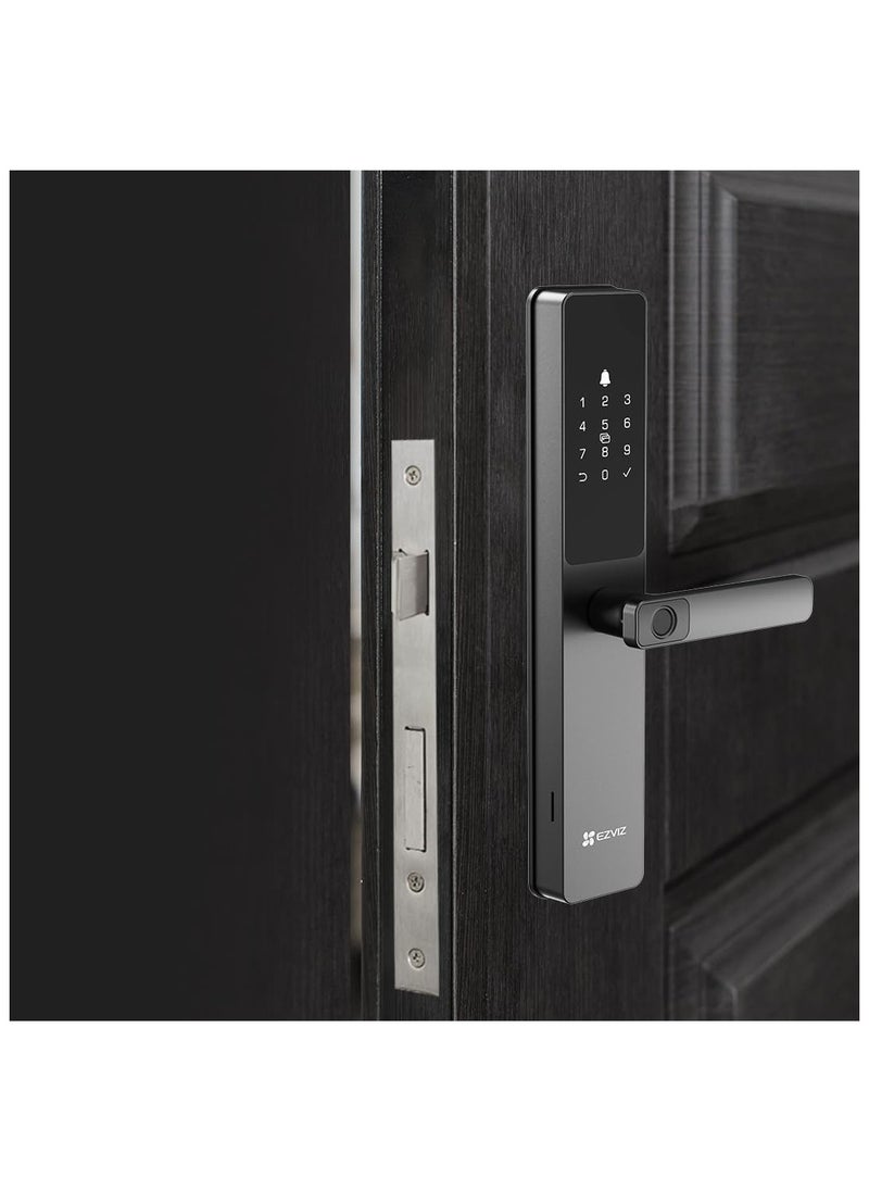 EZVIZ - Ezviz DL05 Pro | Smart Door Lock with Fingerprint, Code, and NFC Card | Remote Unlock via Wi-Fi and Bluetooth - Image 1
