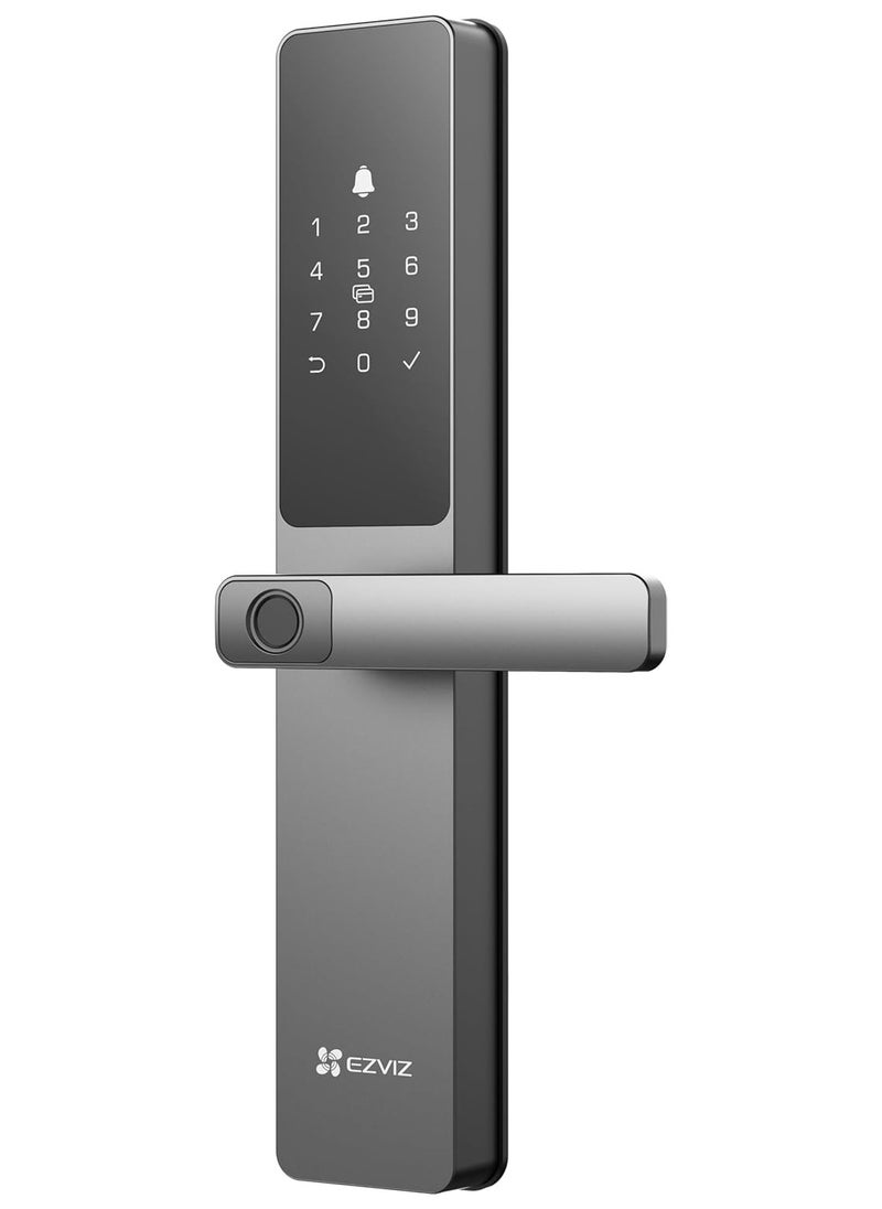 EZVIZ - Ezviz DL05 Pro | Smart Door Lock with Fingerprint, Code, and NFC Card | Remote Unlock via Wi-Fi and Bluetooth - Image 1