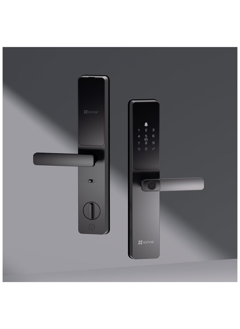 EZVIZ - Ezviz DL05 Pro | Smart Door Lock with Fingerprint, Code, and NFC Card | Remote Unlock via Wi-Fi and Bluetooth - Image 1