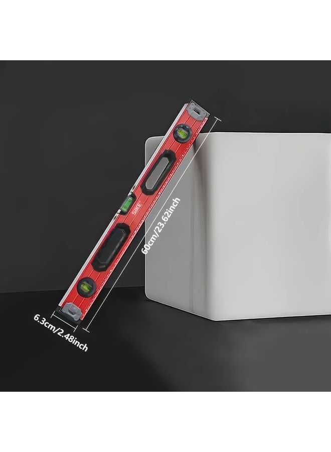 Professional Grade Magnetic Level Ruler for Vertical Horizontal Use - Image 4