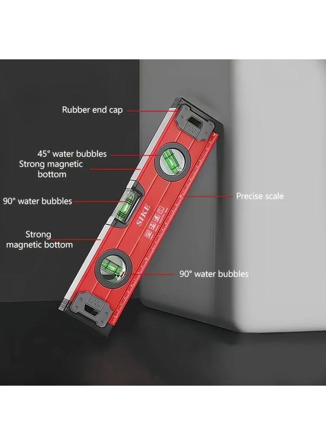 Professional Grade Magnetic Level Ruler for Vertical Horizontal Use - Image 5