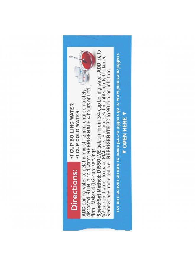 Jell-O Jell-O Black Cherry Sugar-Free Gelatin, 0.3 Ounce Box (Pack of 4) - Image 5