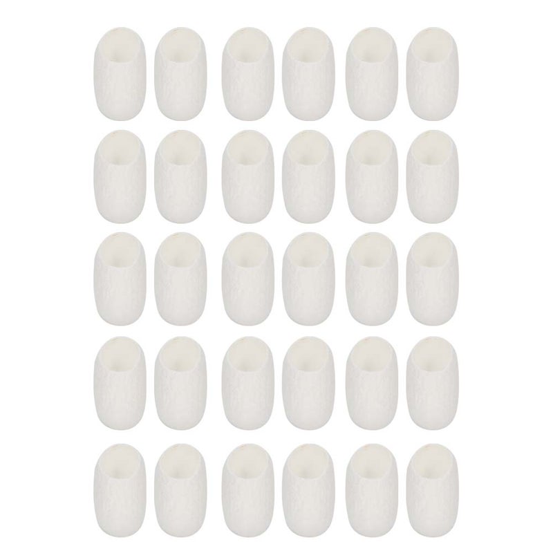 Silkworm Cocoons 30Pcs Gentle Deep Cleansing Facial Exfoliators - Pore Shrinking Skin Care Tool for Daily Facial Care & Travel Use - Image 5