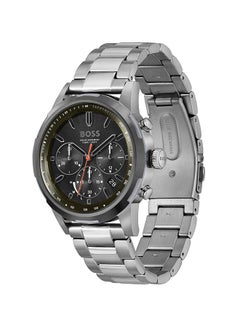 HUGO BOSS Men's Chronograph Round Stainless Steel Wrist Watch 1514034 - 44 mm  - Image 2
