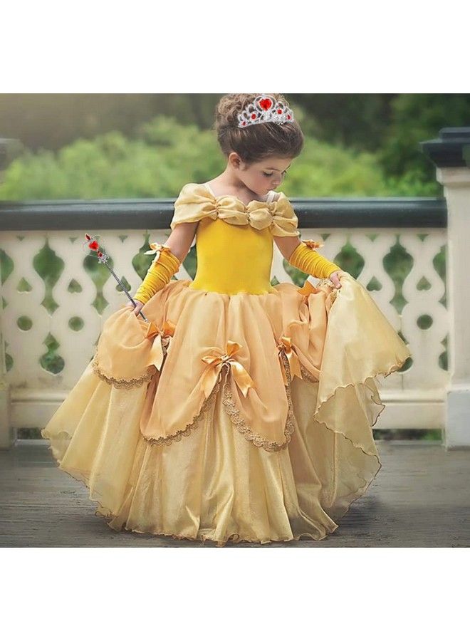 Yosbabe مجموعة مكونة من 56 قطعة من تيجان الأميرات والعصي والخواتم للفتيات الصغيرات، مجموعة لعب زي الأميرة للفتيات الصغيرات، هدايا حفلات التظاهر بزي الهالوين - Image 5