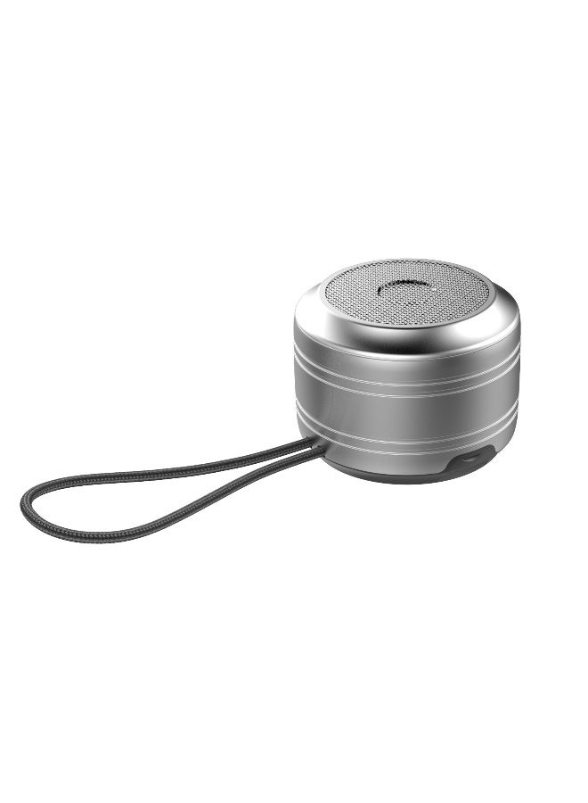 NIBEMINENT Bluetooth Small Speaker Desktop Portable String Speaker Heavy Bass Small Steel Noise Reduction Bluetooth Speaker  - Image 1