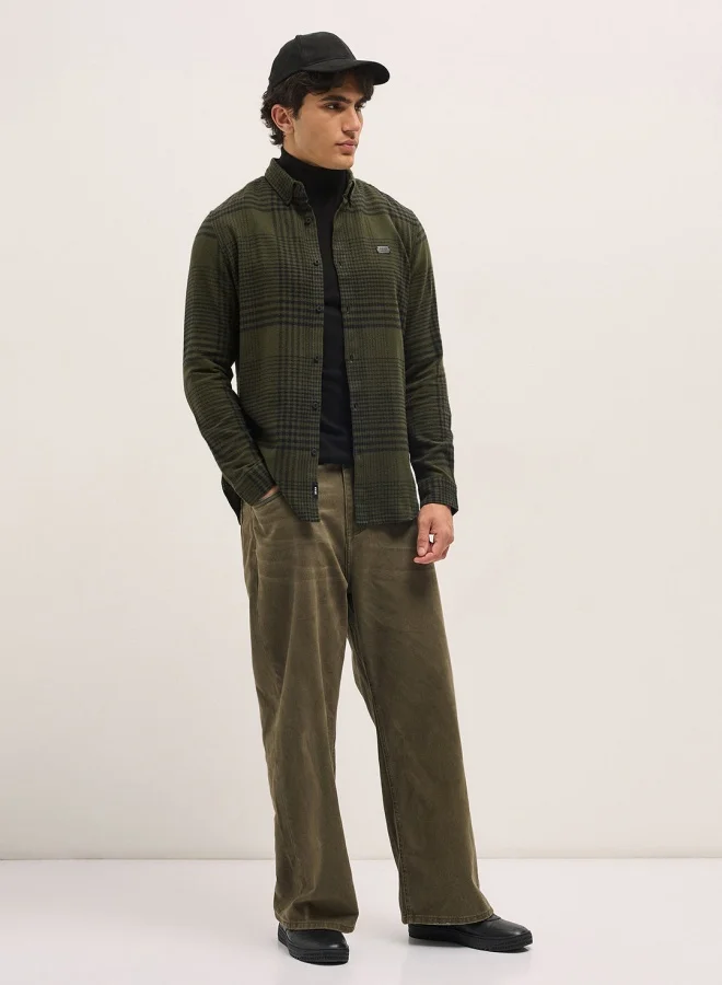 THE BEAR HOUSE Men's Shirt for Casual and Formal Wear | Classic Button-Down Style for Office, Daily Use, Travel, Events & All-Season Outfits | Versatile & Stylish Wardrobe Essential for Every Occasion