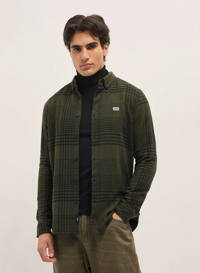 THE BEAR HOUSE Men's Shirt for Casual and Formal Wear | Classic Button-Down Style for Office, Daily Use, Travel, Events & All-Season Outfits | Versatile & Stylish Wardrobe Essential for Every Occasion