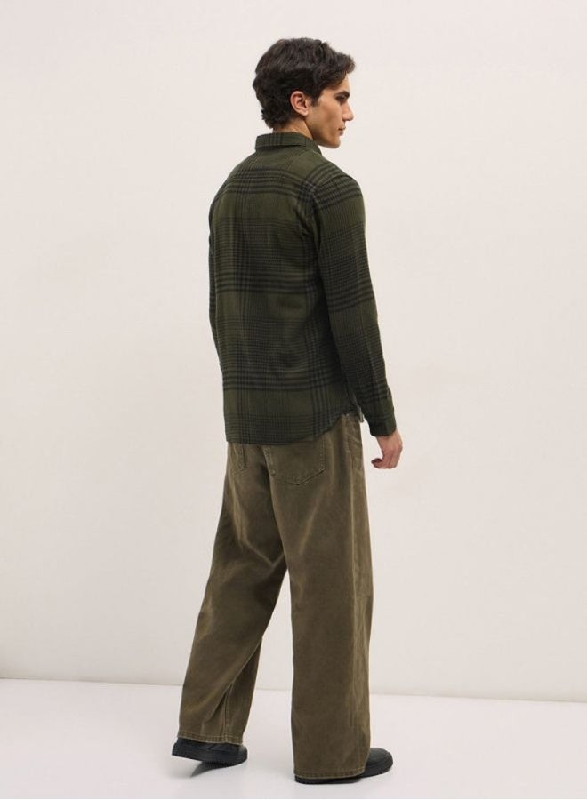 THE BEAR HOUSE Men's Shirt for Casual and Formal Wear | Classic Button-Down Style for Office, Daily Use, Travel, Events & All-Season Outfits | Versatile & Stylish Wardrobe Essential for Every Occasion - Image 3