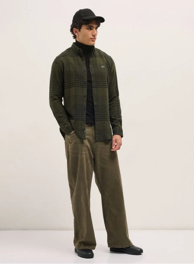 THE BEAR HOUSE Men's Shirt for Casual and Formal Wear | Classic Button-Down Style for Office, Daily Use, Travel, Events & All-Season Outfits | Versatile & Stylish Wardrobe Essential for Every Occasion