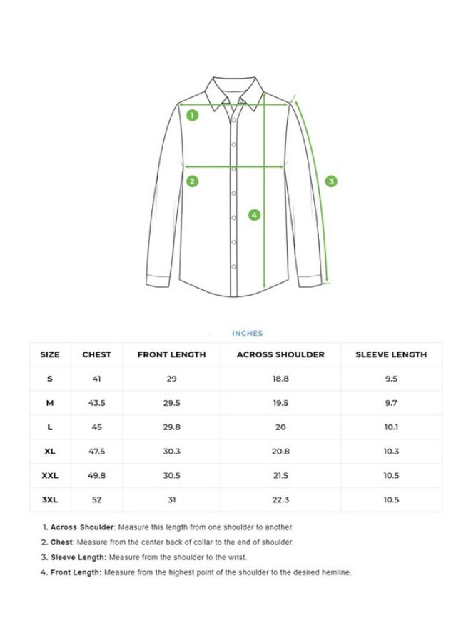 THE BEAR HOUSE Men's Shirt for Casual and Formal Wear | Classic Button-Down Style for Office, Daily Use, Travel, Events & All-Season Outfits | Versatile & Stylish Wardrobe Essential for Every Occasion - Image 2