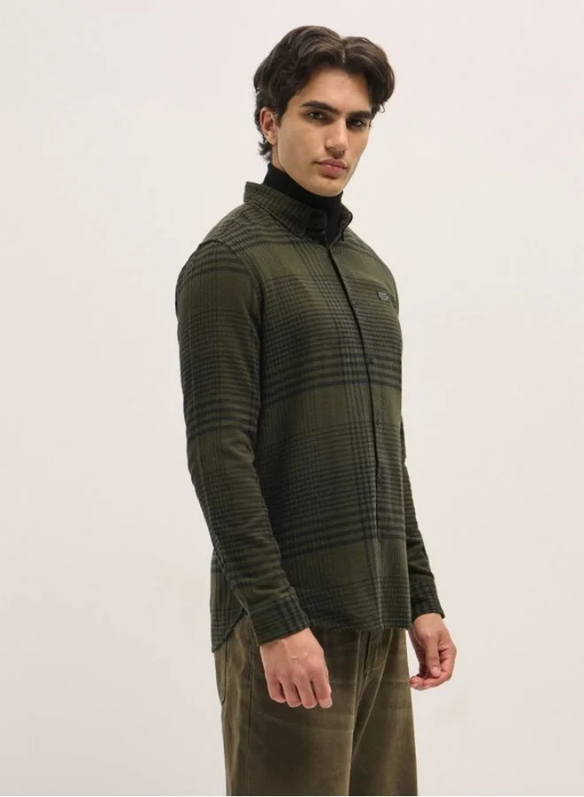 THE BEAR HOUSE Men's Shirt for Casual and Formal Wear | Classic Button-Down Style for Office, Daily Use, Travel, Events & All-Season Outfits | Versatile & Stylish Wardrobe Essential for Every Occasion