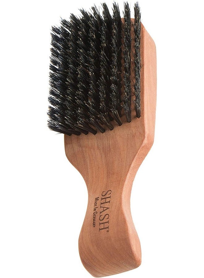 SHASH Since 1869: Handmade In Germany - The Go-To 100% Boar Bristle Hair Brush For Thin To Normal Hair | Naturally Conditions, Improves Texture, Exfoliates, And Stimulates The Scalp - Image 1