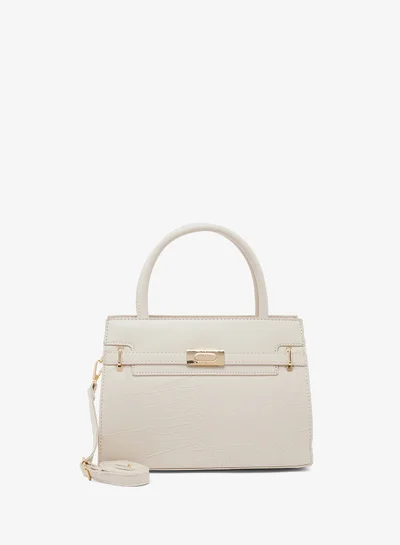 ELLA classic satchel with top handle and strap