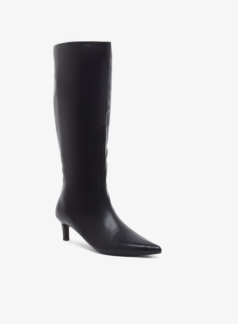 ONLY Onlbrixton Knee Heeled Boots - Image 3