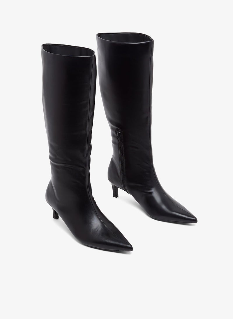 ONLY Onlbrixton Knee Heeled Boots - Image 2