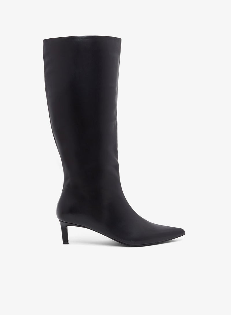 ONLY Onlbrixton Knee Heeled Boots - Image 1