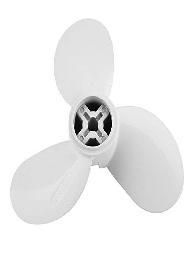Aramox Boat Motor Propeller, 7 1/4 5-A 3 Blades Aluminum Boat Propeller Outboard Motor Marine Propeller Compatible for - Image 1
