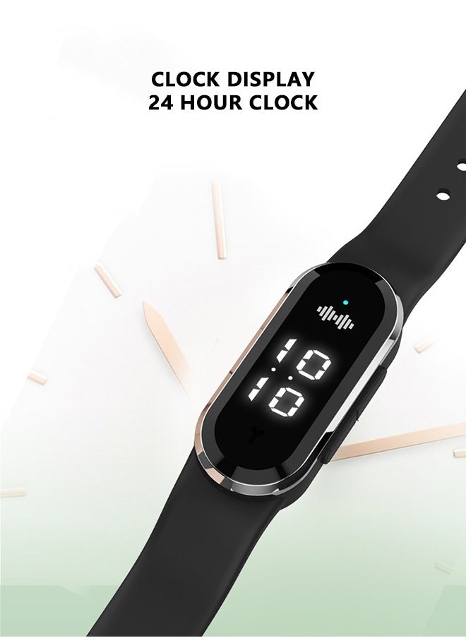 OULIYO - Multifunction Electronic Anti Mosquito Repeller Wristband Watch with USB Charging Cable Suitable, Mosquito Repellent + Time + Step Counting + Temperature Measurement - Image 1