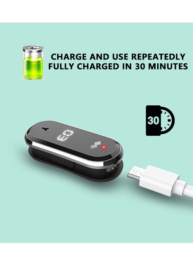 OULIYO - Multifunction Electronic Anti Mosquito Repeller Wristband Watch with USB Charging Cable Suitable, Mosquito Repellent + Time + Step Counting + Temperature Measurement - Image 1